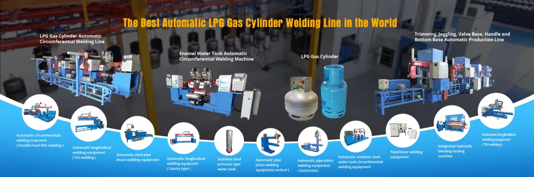 LPG Cylinder Dish End Cleaning Machine Valve Base Welding Fixture